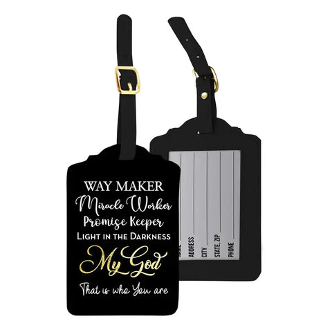 African American Expressions - Waymaker Luggage Tag Set