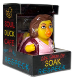 CelebriDucks - Queen of Soak – R-E-S- PECK Bath Toy Rubber Duck