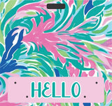 OUTSIDE THE BOX, LLC - Badge Buddies Horizontal Summer Seaweed: Badge Buddy Horizontal Summer Seaweed MA