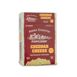 Amish Country Popcorn - 10pk Microwave Cheddar Popcorn
