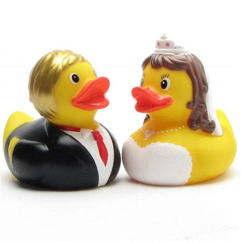Duckshop - Rubber Duck Bridal Couple Set of 2 Rubber Ducks
