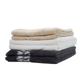 Arkwright Home - Elite Bath Towels - 30x52 in., Assorted, Fancy Dobby Borders