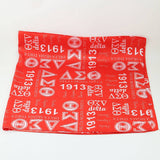 3AM BY H&D ACCESSORIES - Choose Your Sorority ScarF: RD