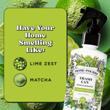 ~Pourri - Home-Pourri Trash Can Odor Refresher 8 Oz, Lime Zest Matcha