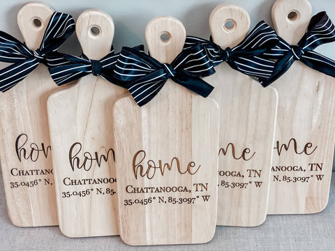 Theba Handmade - Custom Home Cheese Board: Large(8x18")