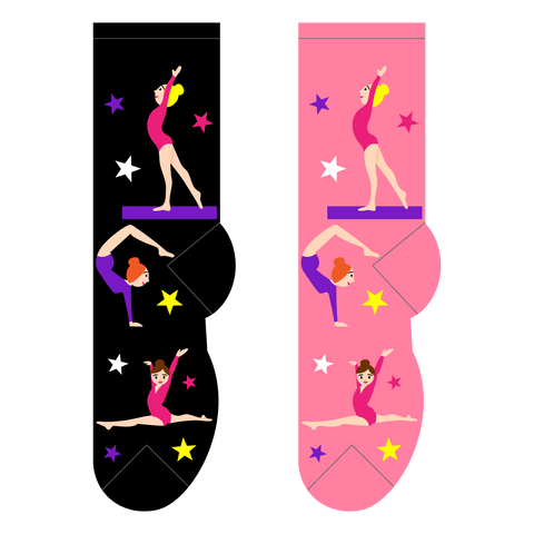 FOOZYS Fun Socks - Gymnastics Socks