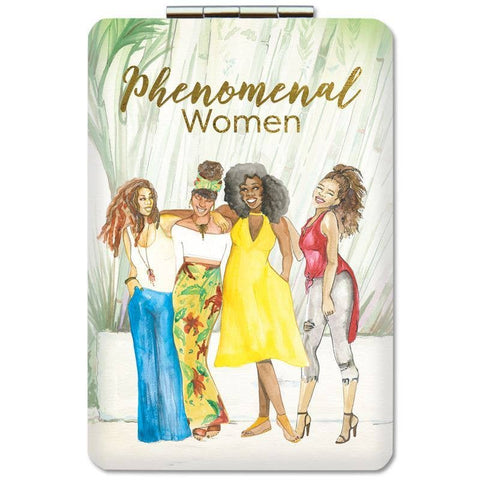 African American Expressions - Phenomenal Women Compact Mirror - Version 2