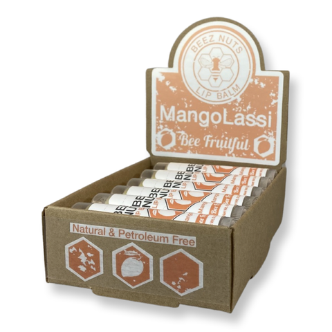 Beez Nuts Balms - Mango Lassi Lip Balms - 12 pack