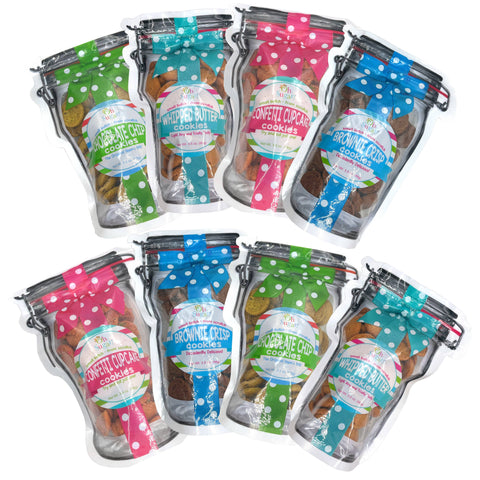 Oh, Sugar! - Small Mason Jar Pouches - Assorted Flavors