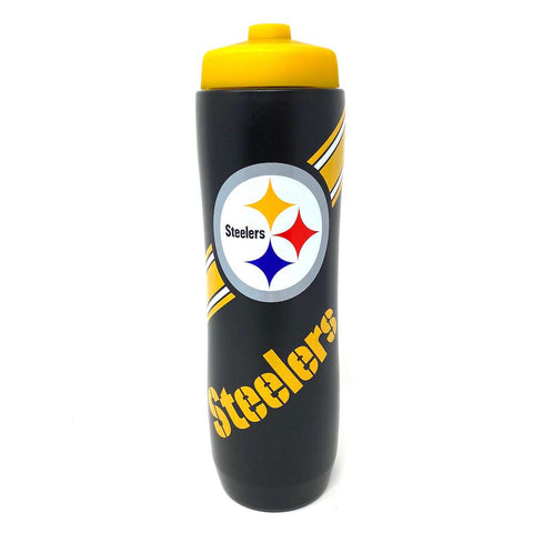 Party Animal, Inc. - Pittsburgh Steelers Squeezy Water Bottle