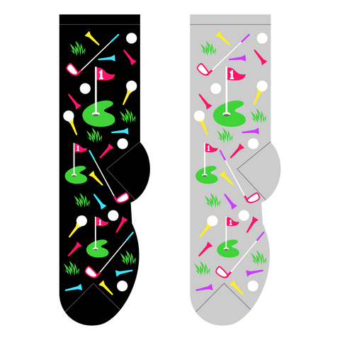 FOOZYS Fun Socks - Golf Socks