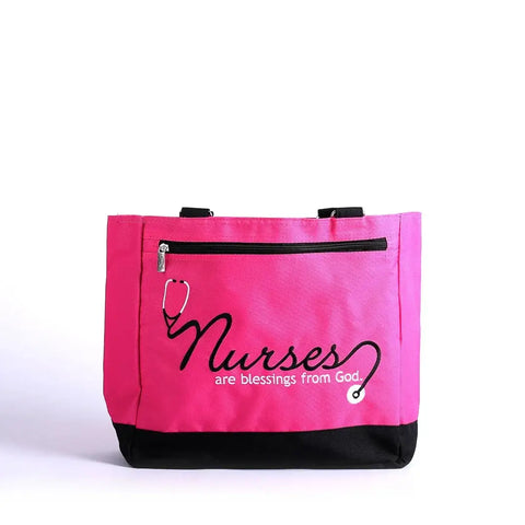 Swanson Christian Products - Tote - Nurses Are Blessings - Magenta
