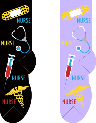 FOOZYS Fun Socks - Nurse