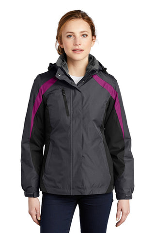 L321  4T Port Authority® Ladies Colorblock 3-in-1 Jacket