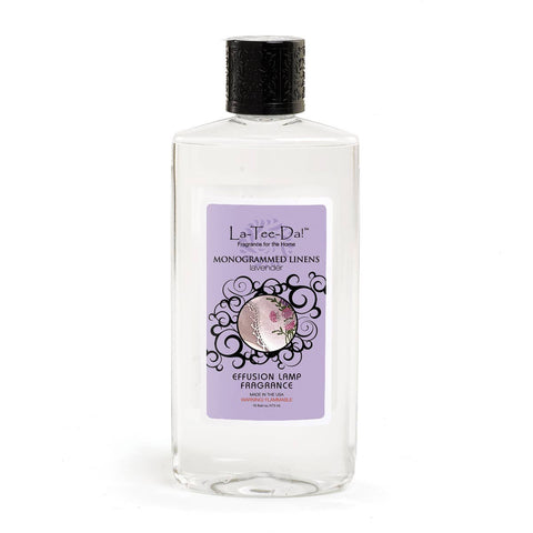 La-Tee-Da! - Effusion Fragrance - Monogrammed Linens - 16 oz