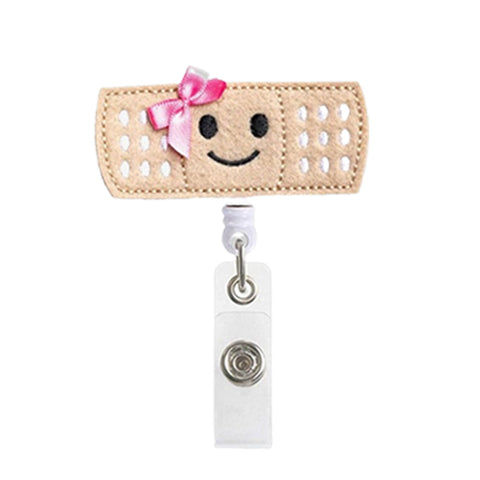 Extreme Fit Wholesale - RETRACTABLE BADGE HOLDER CLIP - BANDAID