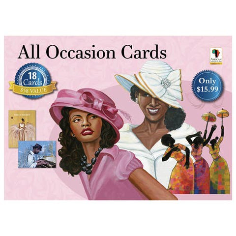 African American Expressions - All Occasion Box Cards #760