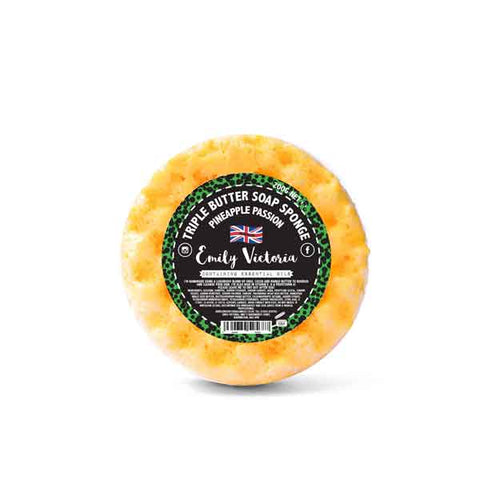 Emily Victoria Candles - Pineapple Passion Essential Oil Triple Butter Soap Sponge