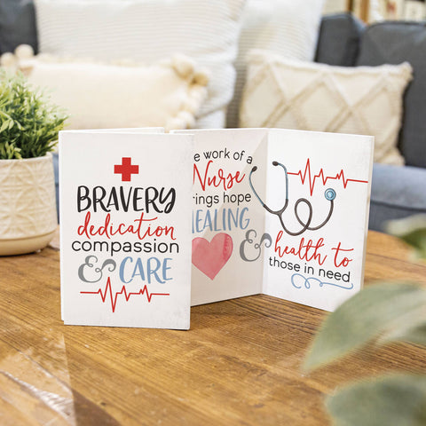 P. Graham Dunn - **The Work Of A Nurse Wooden Keepsake Card