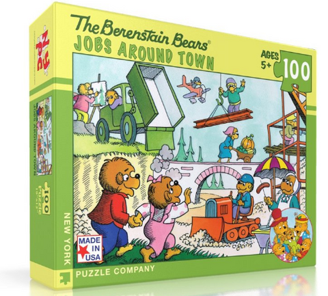 Jobs Around Town- 100 piece puzzle