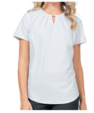 Key Holes Stretch Blouse 1127