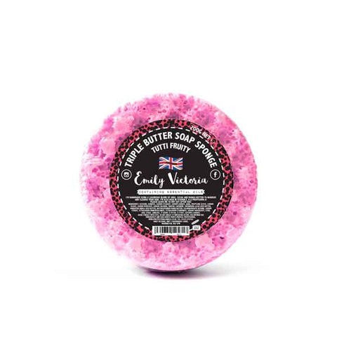 Emily Victoria Candles - Tutti Fruity Essential Oil Triple Butter Soap Sponge