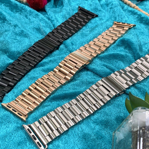 Nikki Lee Wholesale - Luxury Stainless Steel Apple Watch-Compatible Bands IN STOCK