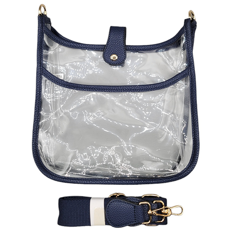 MiMi Wholesale - TG10171 Game day Clear crossbody bag