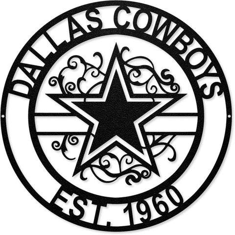 Party Animal, Inc. - Dallas Cowboys Laser Cut Metal Sign