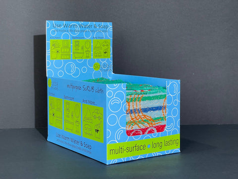 Wet-it! - Cardboard Skrubba Display