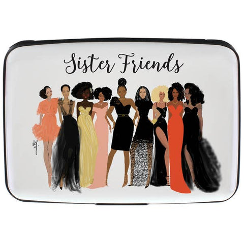 African American Expressions - Sister Friends Card Holder