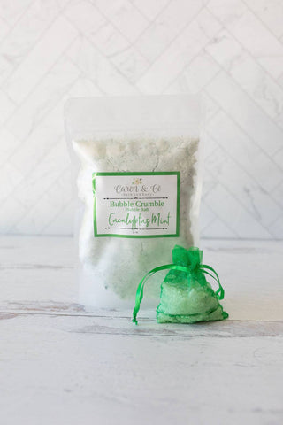 Caron & Co Bath and Body - Eucalyptus Mint  Bubble Crumble