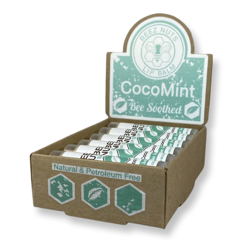 Beez Nuts Balms - CocoMint Lip Balms - 12 pack